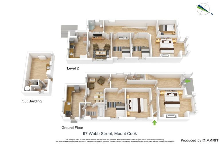 Photo of property in 97 Webb Street, Mount Cook, Wellington, 6011