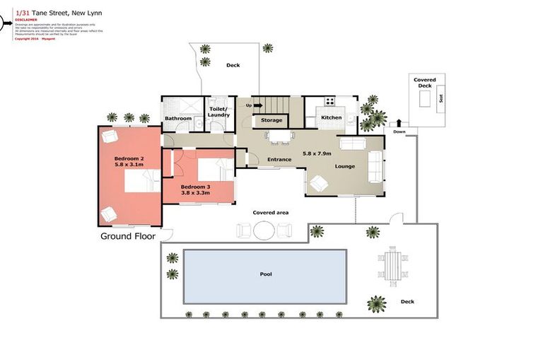 Photo of property in 1/31 Tane Street, New Lynn, Auckland, 0600