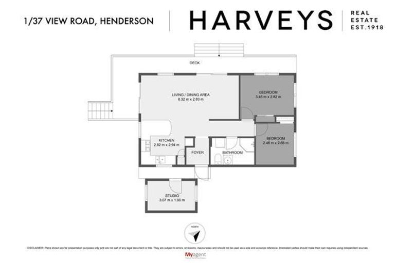 Photo of property in 1/37 View Road, Henderson, Auckland, 0612