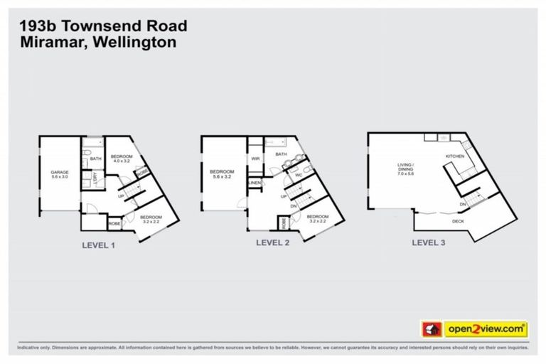Photo of property in 193b Townsend Road, Miramar, Wellington, 6022