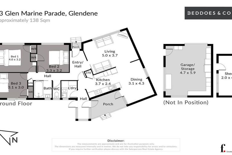 Photo of property in 83 Glen Marine Parade, Glendene, Auckland, 0602