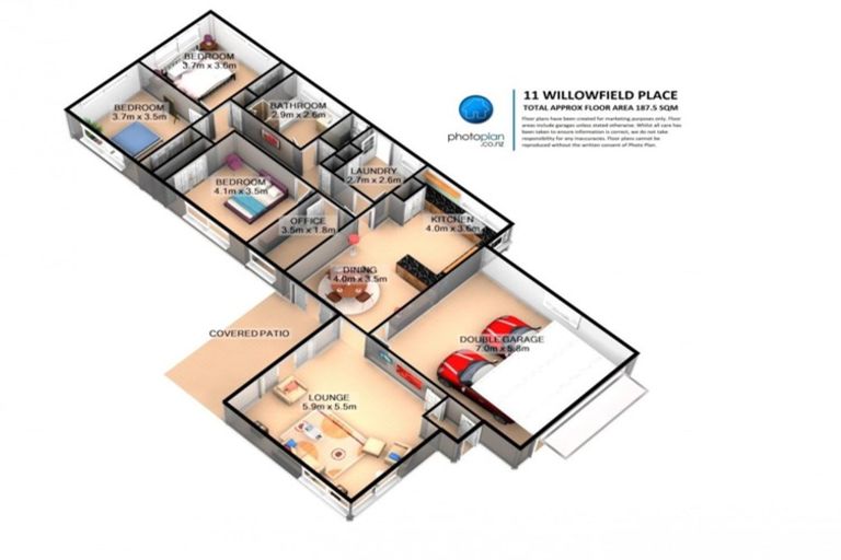 Photo of property in 11 Willowfield Place, Pukete, Hamilton, 3200