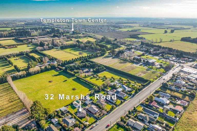 Photo of property in 32 Marshs Road, Templeton, Christchurch, 8042