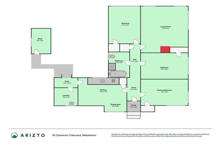 Photo of property in 15 Cameron Crescent, Masterton, 5810