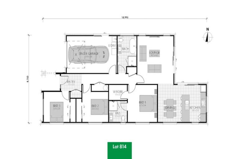 Photo of property in 60 Tabraham Crescent, Pyes Pa, 3112