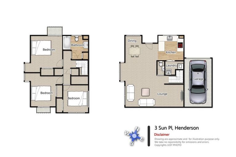 Photo of property in 3 Sun Place, Henderson, Auckland, 0612