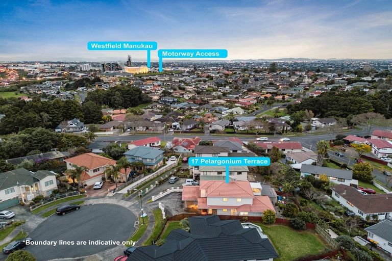 Photo of property in 17 Pelargonium Terrace, Goodwood Heights, Auckland, 2105