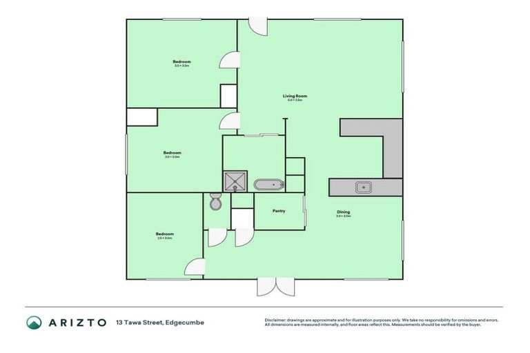 Photo of property in 13 Tawa Street, Edgecumbe, 3120