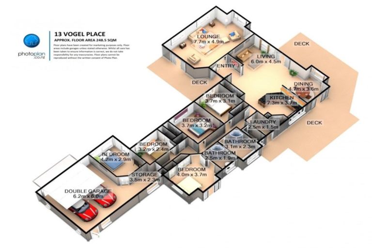 Photo of property in 13 Vogel Place, Cambridge, 3434