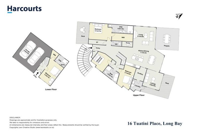 Photo of property in 16 Tuatini Place, Long Bay, Auckland, 0630