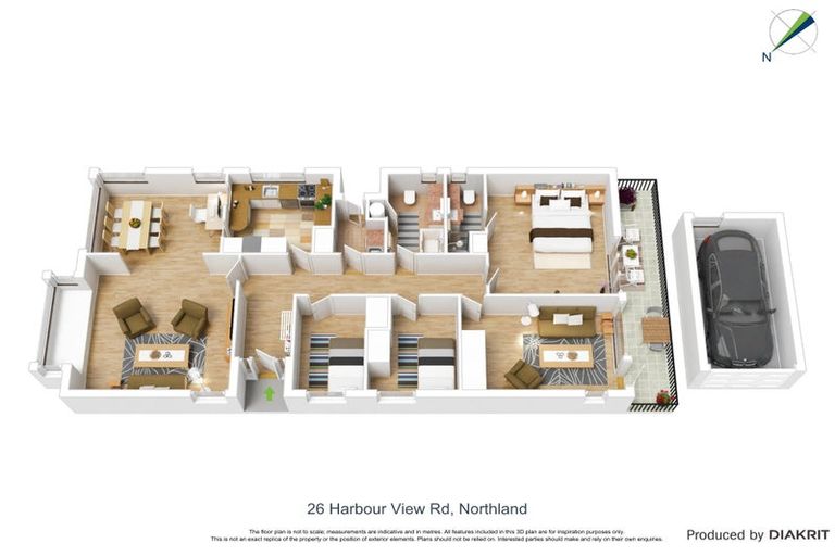 Photo of property in 26 Harbour View Road, Northland, Wellington, 6012