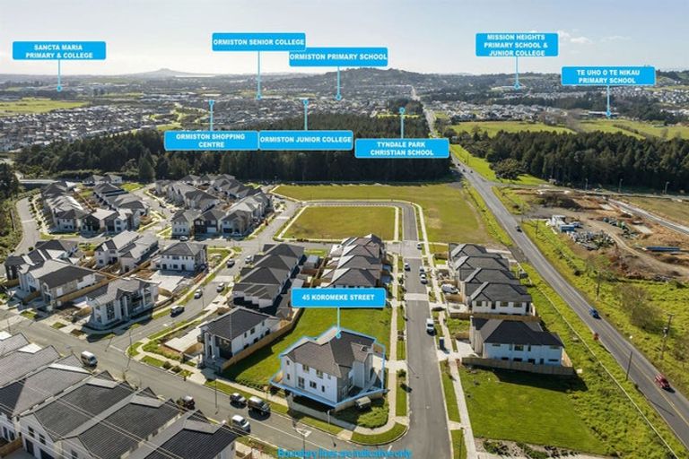 Photo of property in 45 Koromeke Street, Flat Bush, Auckland, 2019