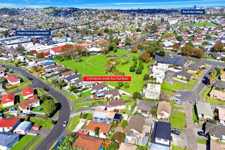 Photo of property in 2/24 Norrie Smith Avenue, Flat Bush, Auckland, 2023