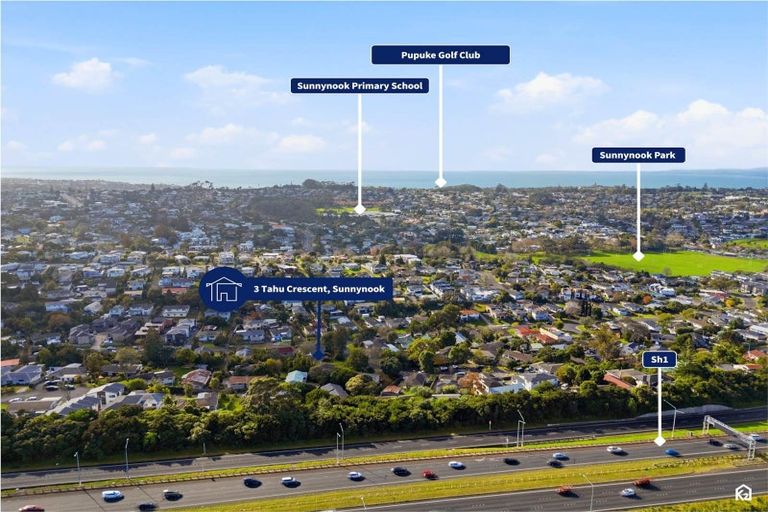 Photo of property in 3 Tahu Crescent, Sunnynook, Auckland, 0620