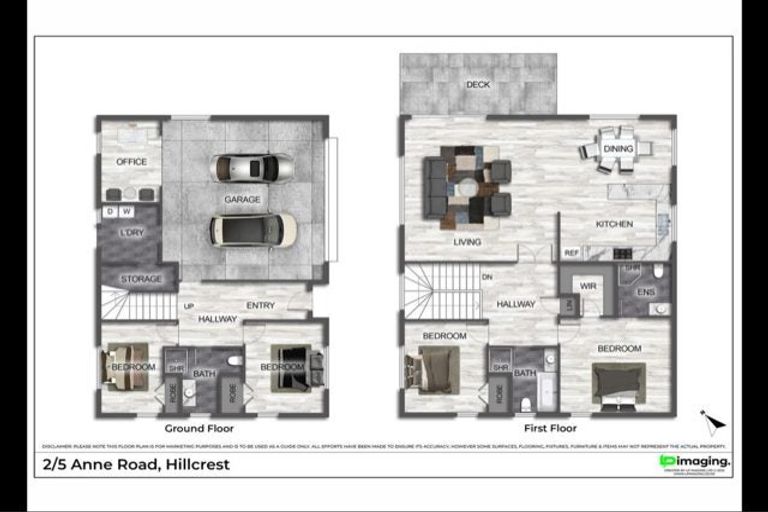 Photo of property in 2/5 Anne Road, Hillcrest, Auckland, 0627