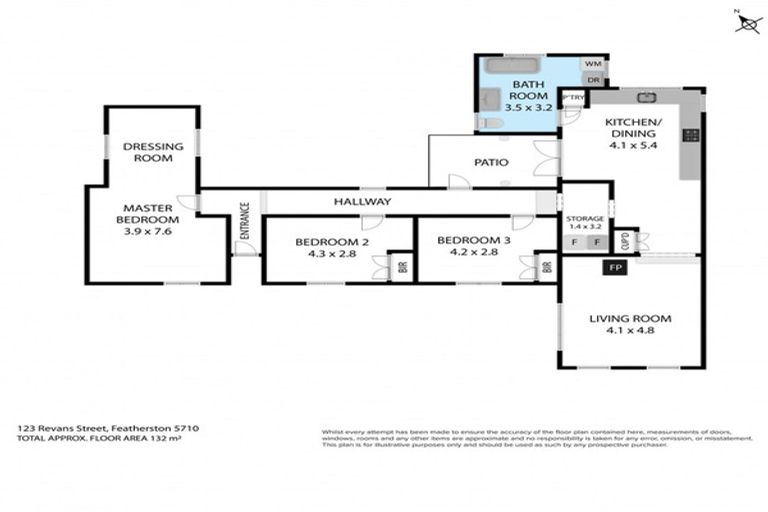 Photo of property in 123 Revans Street, Featherston, 5710