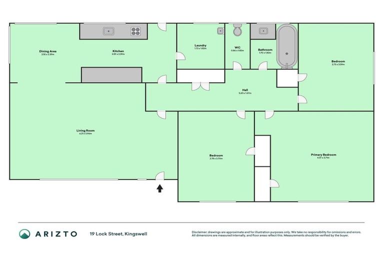 Photo of property in 19 Lock Street, Kingswell, Invercargill, 9812