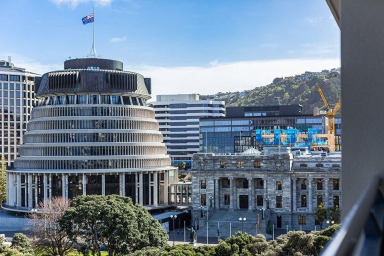 Photo of property in Kate Sheppard Apartments, 8g/42 Molesworth Street, Thorndon, Wellington, 6011