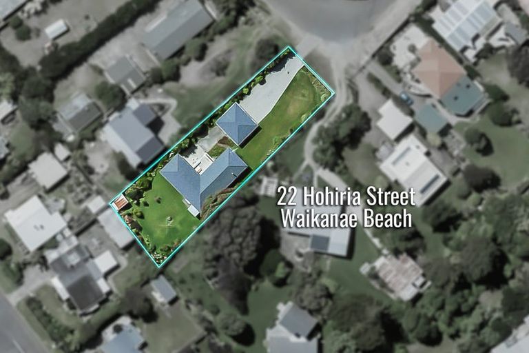 Photo of property in 22 Hohiria Street, Waikanae Beach, Waikanae, 5036