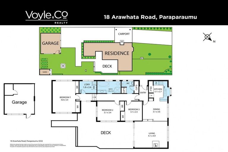 Photo of property in 18 Arawhata Road, Paraparaumu, 5032