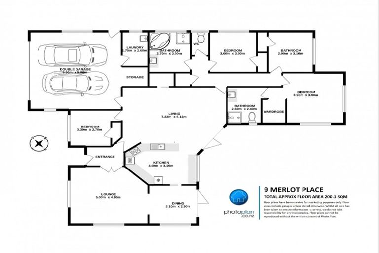 Photo of property in 9 Merlot Place, Rototuna, Hamilton, 3210