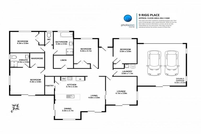 Photo of property in 9 Rigg Place, Flagstaff, Hamilton, 3210