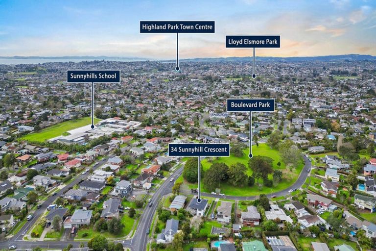 Photo of property in 34 Sunnyhill Crescent, Sunnyhills, Auckland, 2010