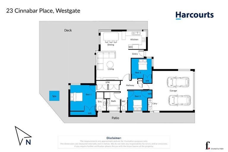 Photo of property in 23 Cinnabar Place, Westgate, Auckland, 0614