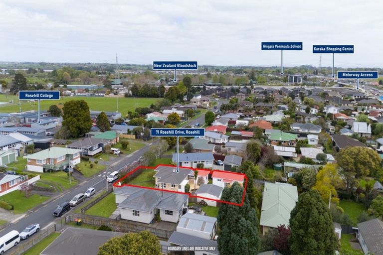 Photo of property in 71 Rosehill Drive, Rosehill, Papakura, 2113