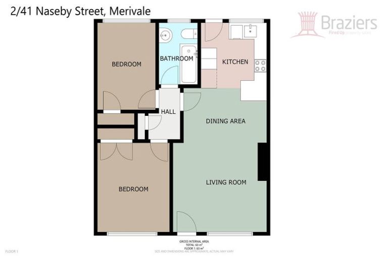 Photo of property in 2/41 Naseby Street, Merivale, Christchurch, 8014