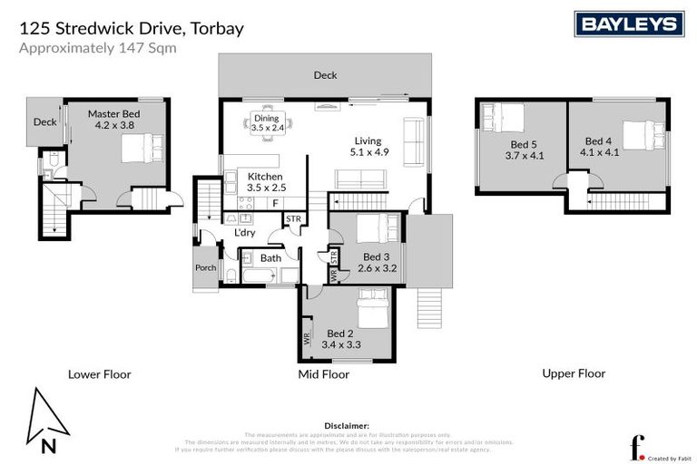 Photo of property in 125 Stredwick Drive, Torbay, Auckland, 0630
