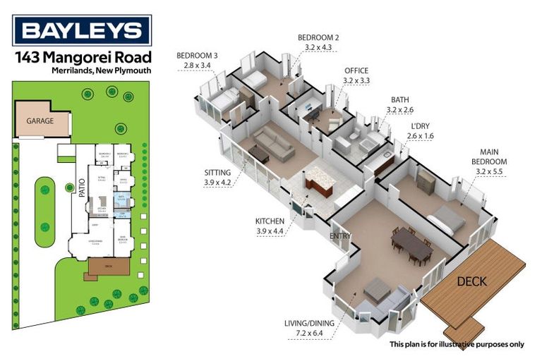 Photo of property in 143 Mangorei Road, Merrilands, New Plymouth, 4312