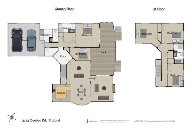 Photo of property in 2/13 Quebec Road, Milford, Auckland, 0620