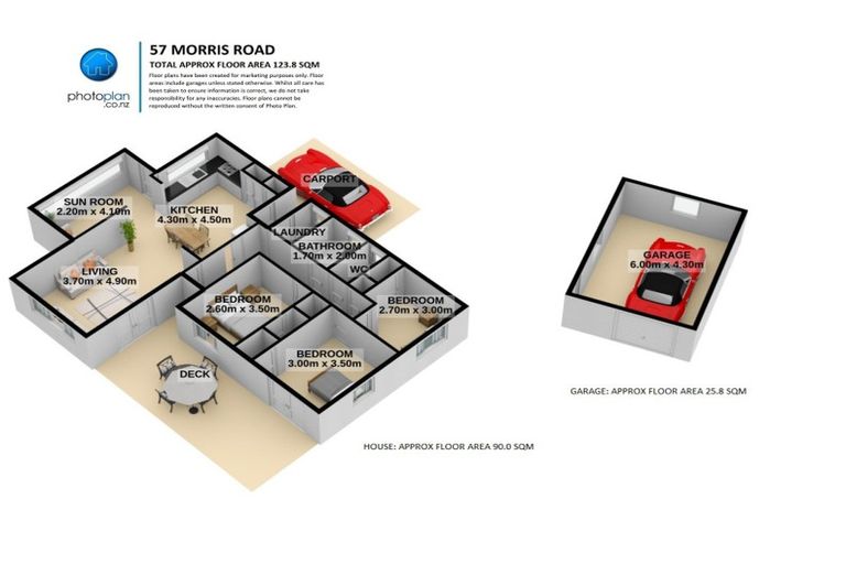 Photo of property in 57 Morris Road, Hillcrest, Hamilton, 3216