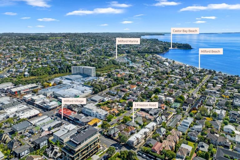 Photo of property in 3 Frieston Road, Milford, Auckland, 0620