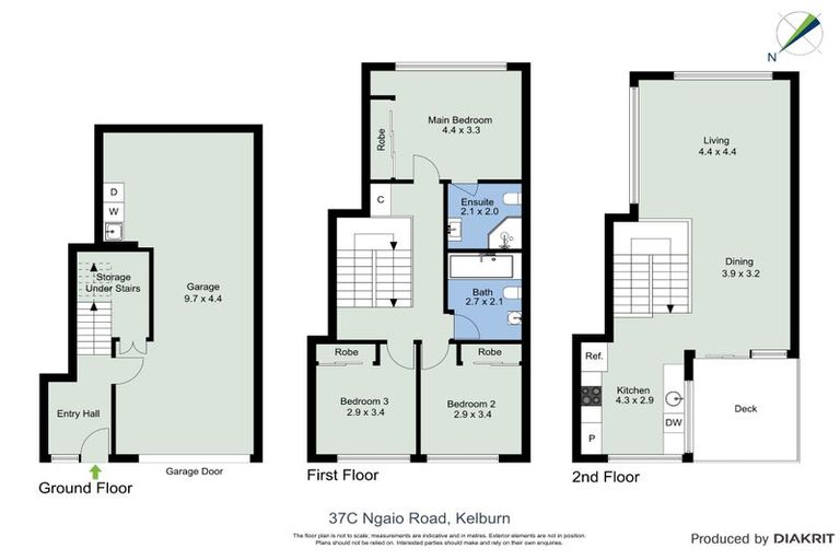 Photo of property in 37c Ngaio Road, Kelburn, Wellington, 6012