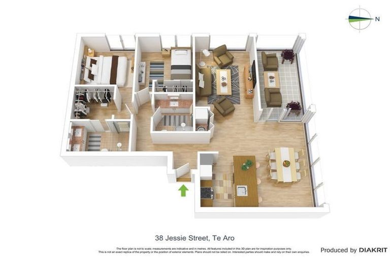 Photo of property in Il Casino Apartments, 501/38 Jessie Street, Te Aro, Wellington, 6011