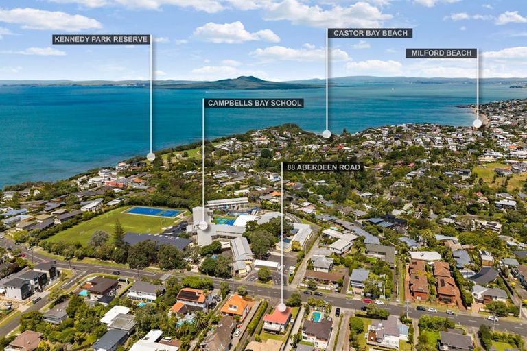 Photo of property in 88 Aberdeen Road, Campbells Bay, Auckland, 0620