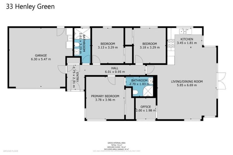 Photo of property in 33 Henley Green, Northwood, Christchurch, 8051