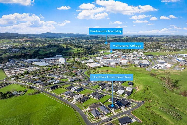 Photo of property in 5 Lachlan Thompson Drive, Warkworth, 0910