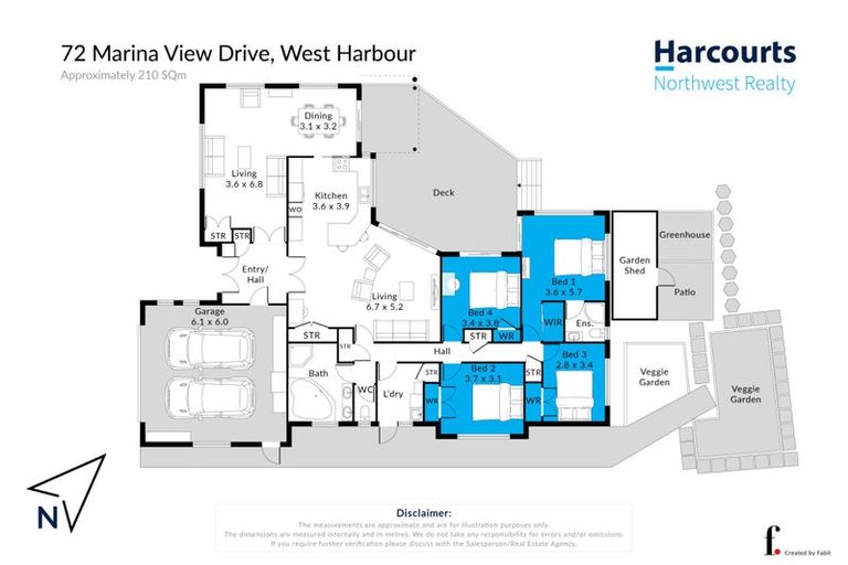Photo of property in 72 Marina View Drive, West Harbour, Auckland, 0618