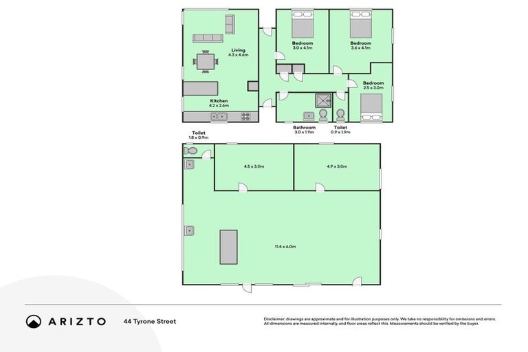 Photo of property in 44 Tyrone Street, Otara, Auckland, 2023