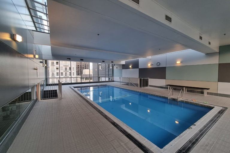 Photo of property in Montreaux Apartments, 9c/164 The Terrace, Wellington Central, Wellington, 6011