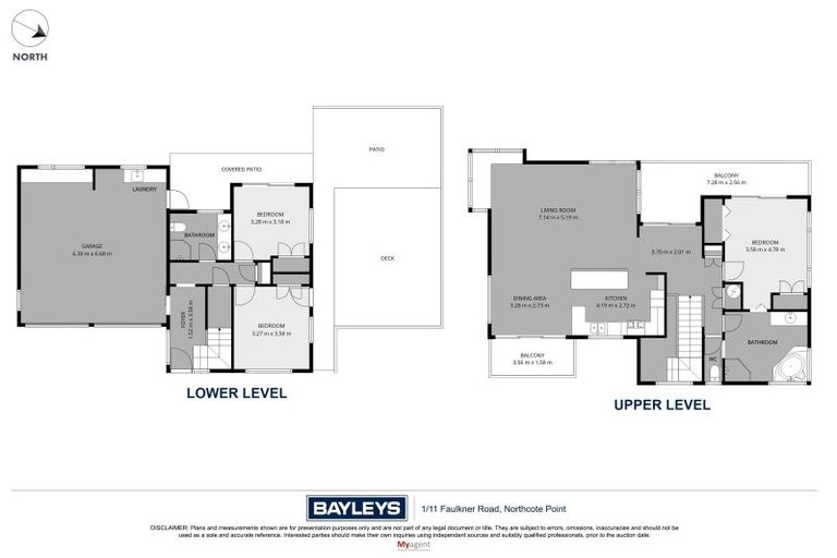 Photo of property in 1/11 Faulkner Road, Northcote Point, Auckland, 0627