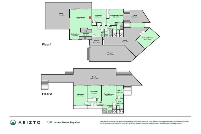 Photo of property in 2/58 James Street, Bayview, Auckland, 0629