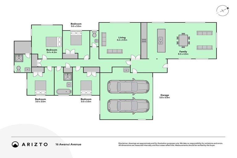 Photo of property in 16 Awanui Avenue, Te Kauwhata, 3710