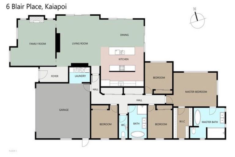 Photo of property in 6 Blair Place, Kaiapoi, 7630