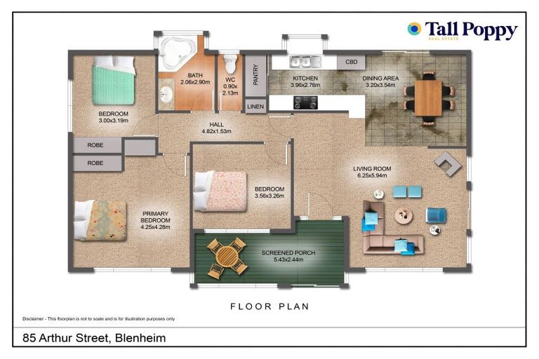 Photo of property in 85 Arthur Street, Blenheim, 7201