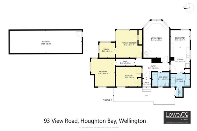 Photo of property in 93 View Road, Houghton Bay, Wellington, 6023