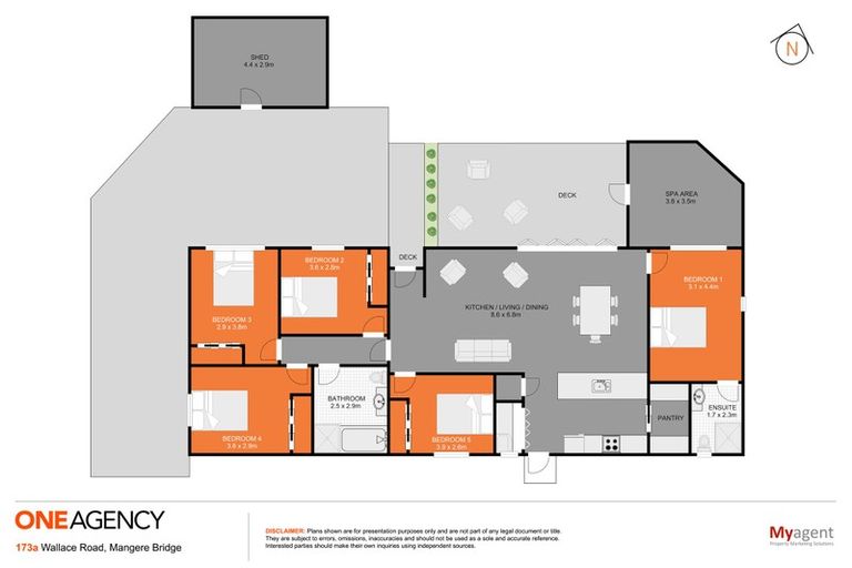 Photo of property in 173a Wallace Road, Mangere Bridge, Auckland, 2022